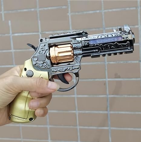 Light & Sound Colt Gun Toy Realistic Desert Eagle Pistol with Target Projection Interactive Fun Toy for Little Marksmen Kids Realistic Sounds & Light Effects