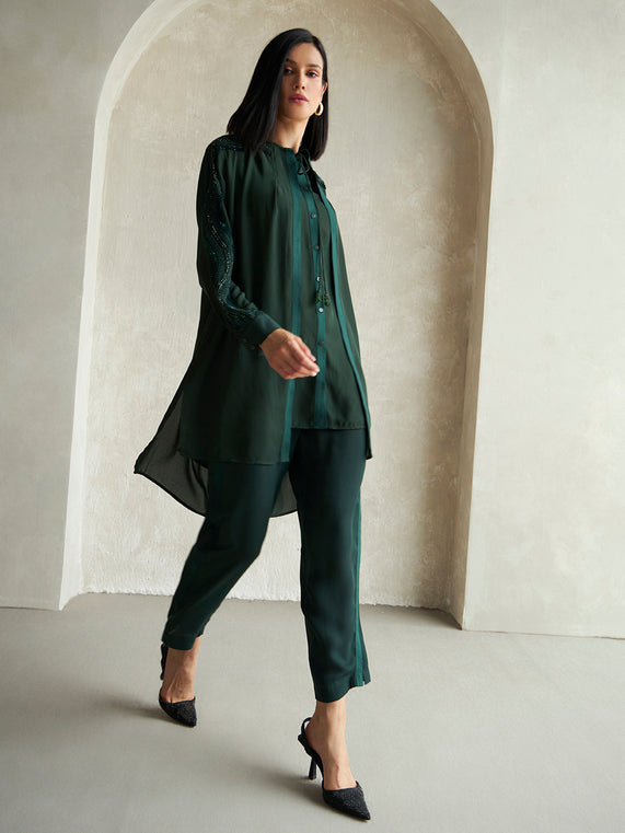 Emerald Green Party Alexa Top