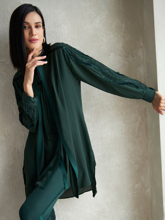 Emerald Green Party Alexa Top